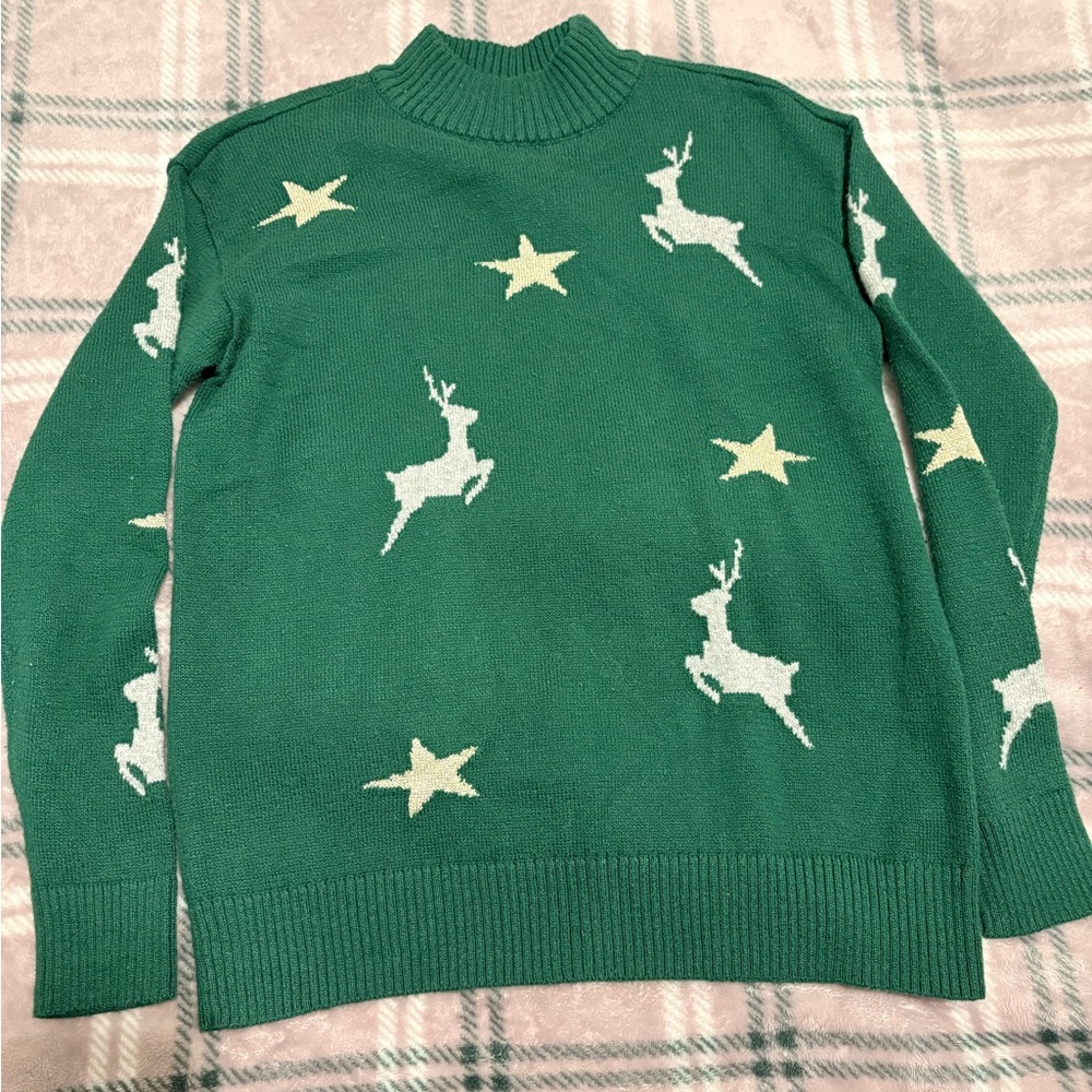 Talbots Emerald Green Knit Sweater